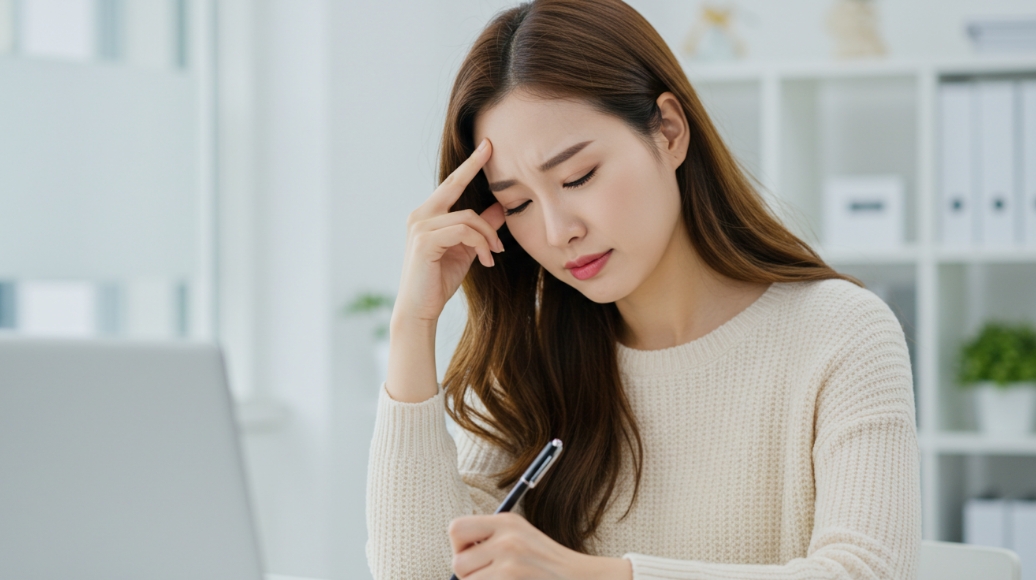 편두통 및 집중력 저하