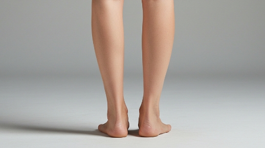 다리 감각 둔화 및 가늘어짐